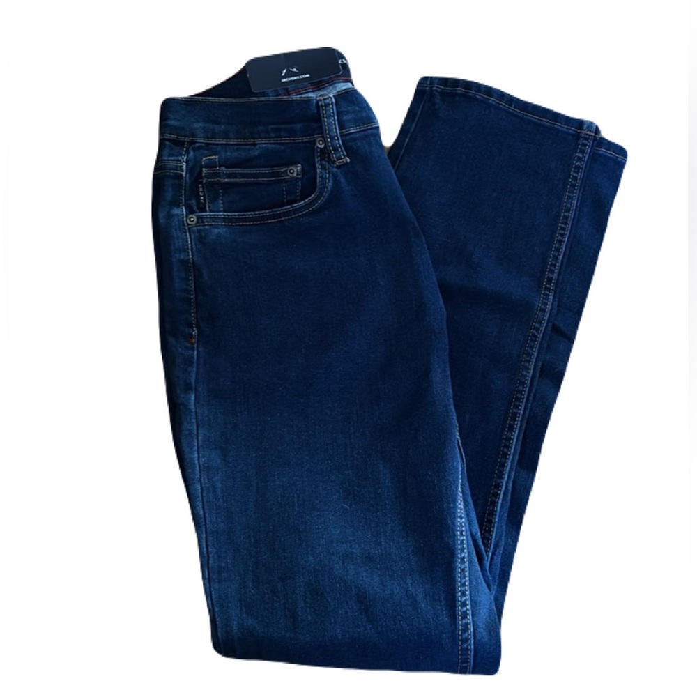NWT Jachs New York Blue Jeans Comfort Stretch Denim Tribeca, NY 32” x 32”
